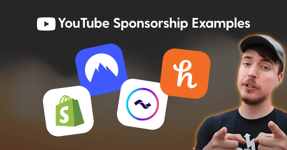 10 YouTube Sponsorships to get inspiration from (with examples)